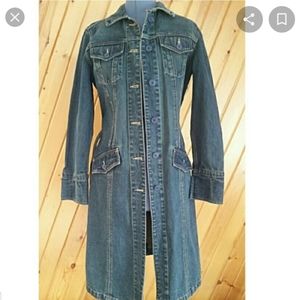 gap denim duster jacket